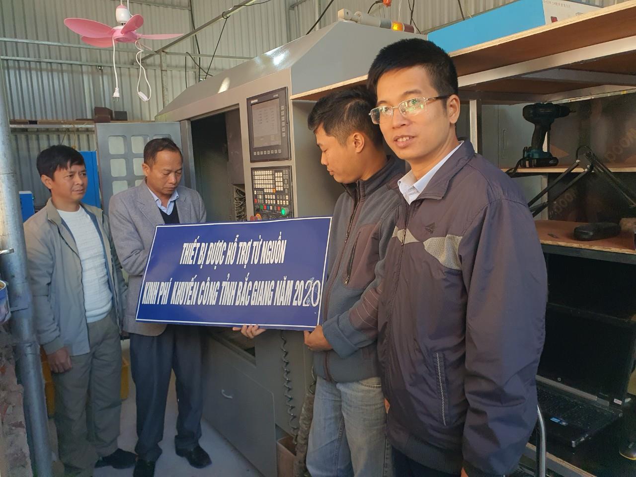 Trung tâm khuyến công Bắc Giang quan tâm hỗ trợ ngành nghề thủ công mỹ nghệ huyện Yên Dũng