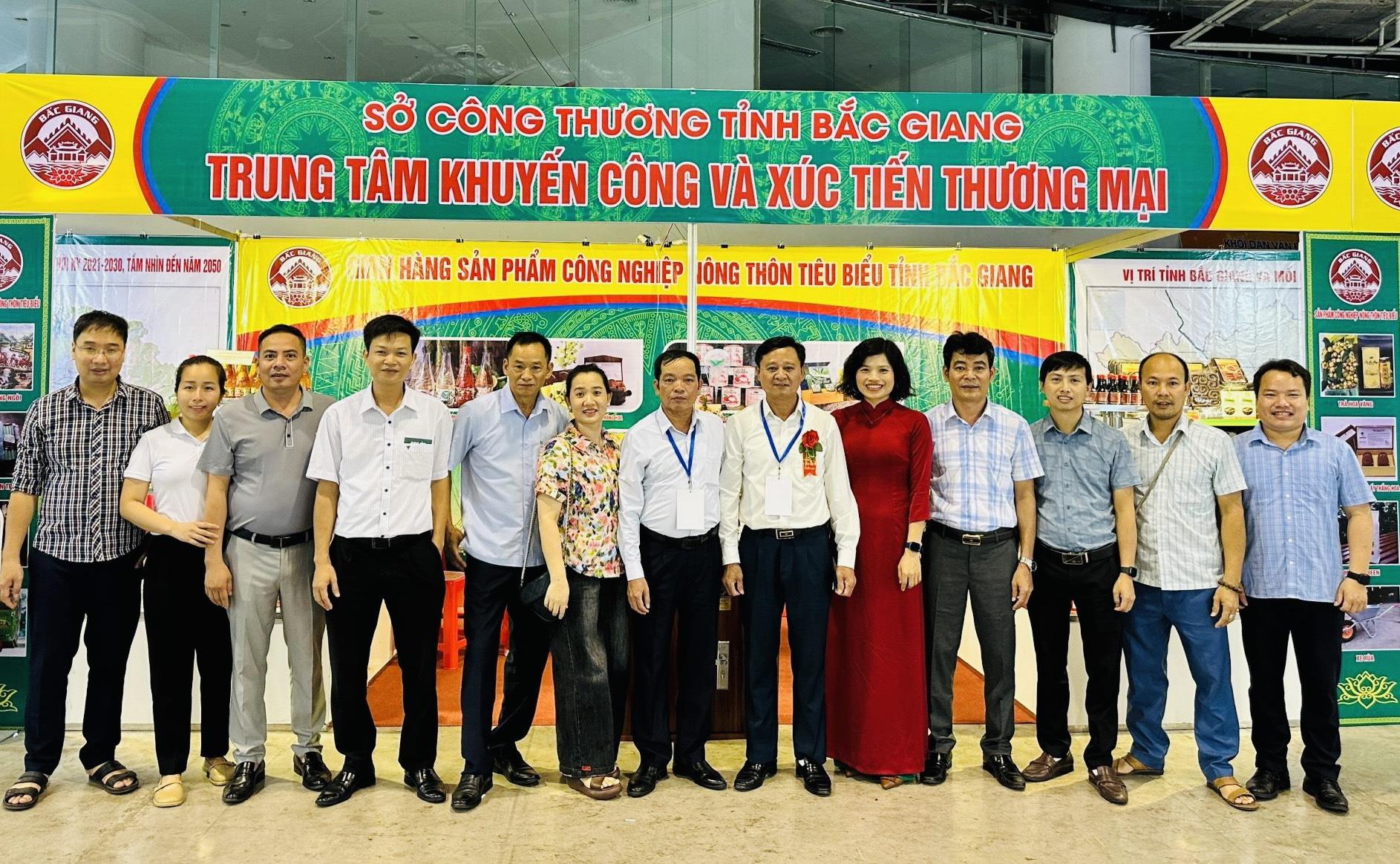 Tỉnh Bắc Giang tham gia Hội chợ triển lãm hàng công nghiệp nông thôn tiêu biểu khu vực phía Bắc 2023