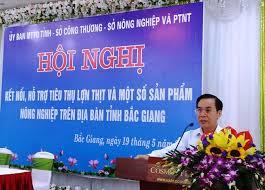 Tổ chức hội nghị chuỗi liên kết, hỗ trợ tiêu thụ lợn thịt và một số sản phẩm nông nghiệp trên địa bàn tỉnh Bắc Giang