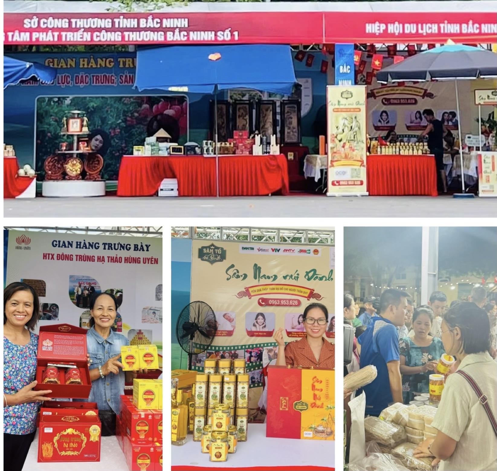 Bắc Ninh tổ chức thành công gian hàng trưng bày, giới thiệu sản phẩm làng nghề, Ocop và ẩm thực nhân kỷ niệm 80 năm Cách mạng tháng Tám và Quốc khánh 2/9