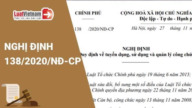 Nghị định quy định về tuyển dụng, sử dụng và quản lý công chức