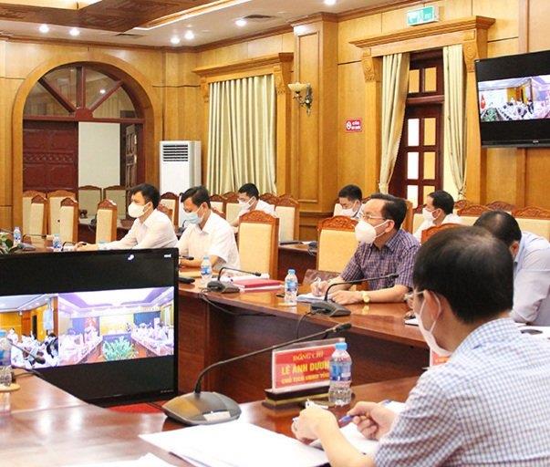 Hội nghị trực tuyến giữa Bộ Công Thương và Lãnh đạo tỉnh Bắc Giang