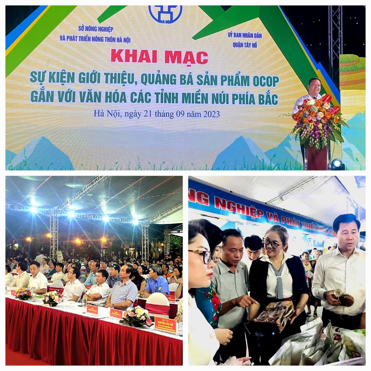 Trung tâm Khuyến công & XTTM tỉnh Bắc Giang tham gia“Sự kiện giới thiệu, quảng bá sản phẩm OCOP gắn với văn hóa các tỉnh miền núi phía Bắc”