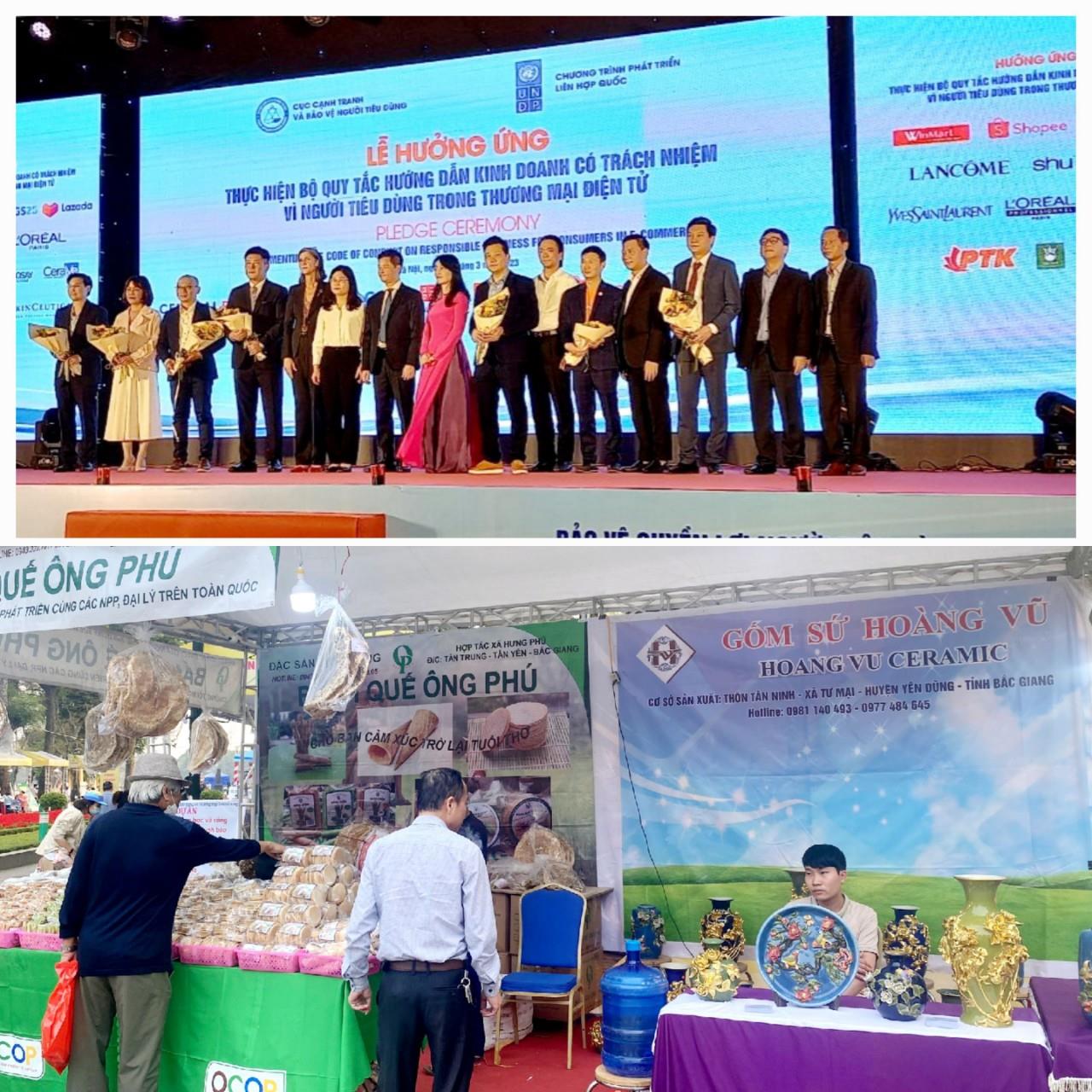 Sở Công Thương tỉnh Bắc Giang tham gia Lễ phát động Ngày Quyền của người tiêu dùng Việt Nam năm 2023