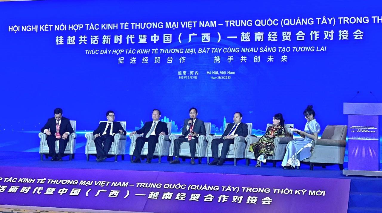 Hội nghị kết nối hợp tác kinh tế thương mại Việt Nam – Trung Quốc (Quảng Tây) trong thời kỳ mới