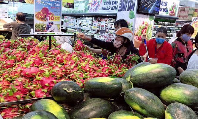 Tiếp tục hỗ trợ tuyên truyền, kết nối tiêu thụ thanh long, dưa hấu của tỉnh Bình Thuận