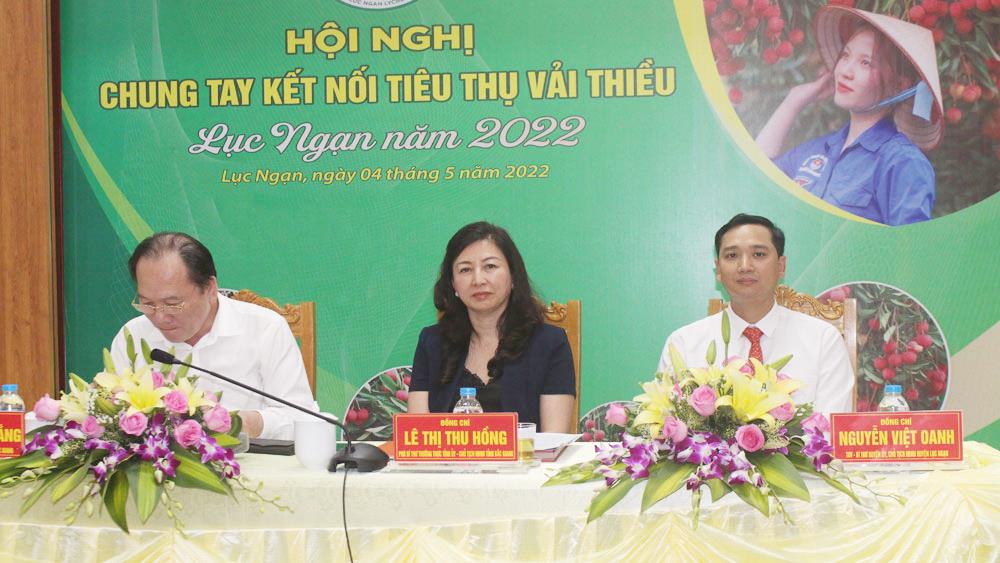 Tăng cường phối hợp, chung tay kết nối tiêu thụ vải thiều