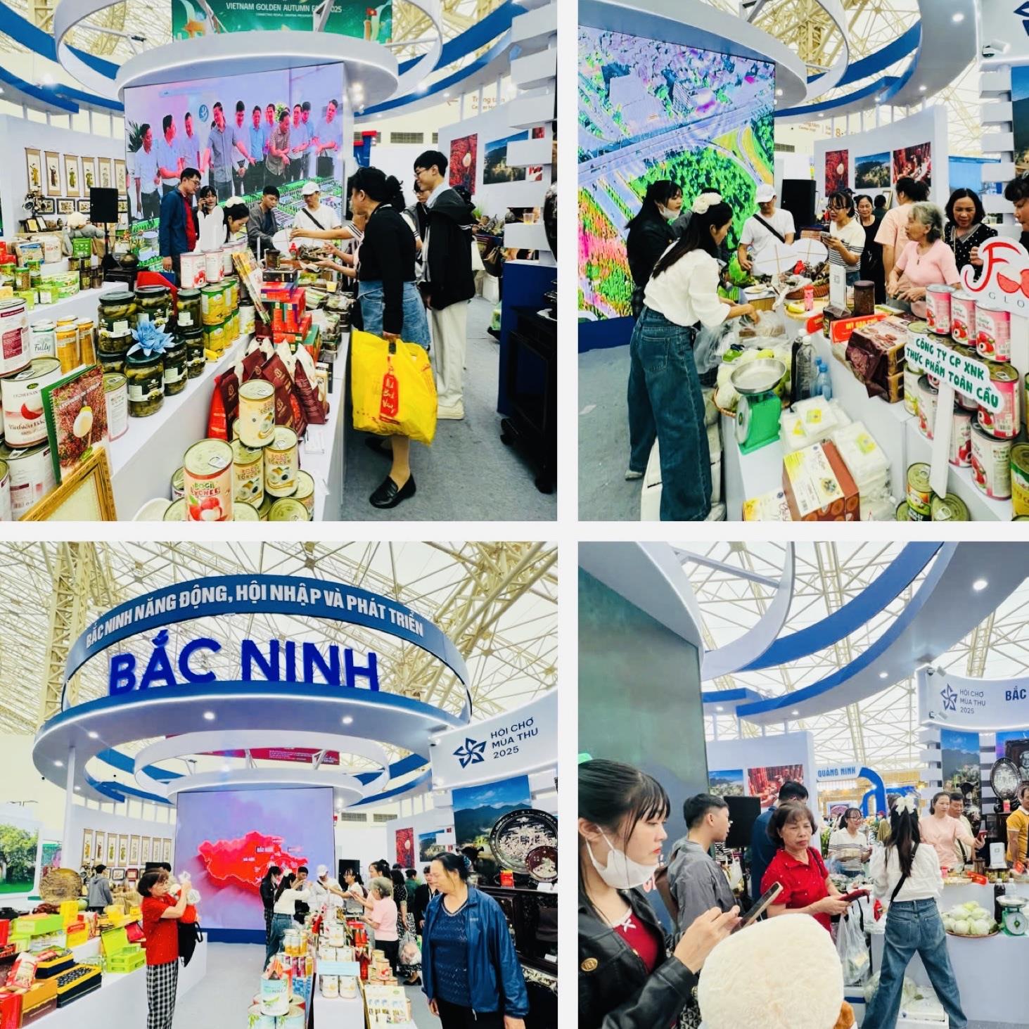 Bắc Ninh tham dự lễ bế mạc hội chợ mùa thu lần thứ nhất – 2025 với chủ đề:“Mùa thu hy vọng – chia sẻ yêu thương”