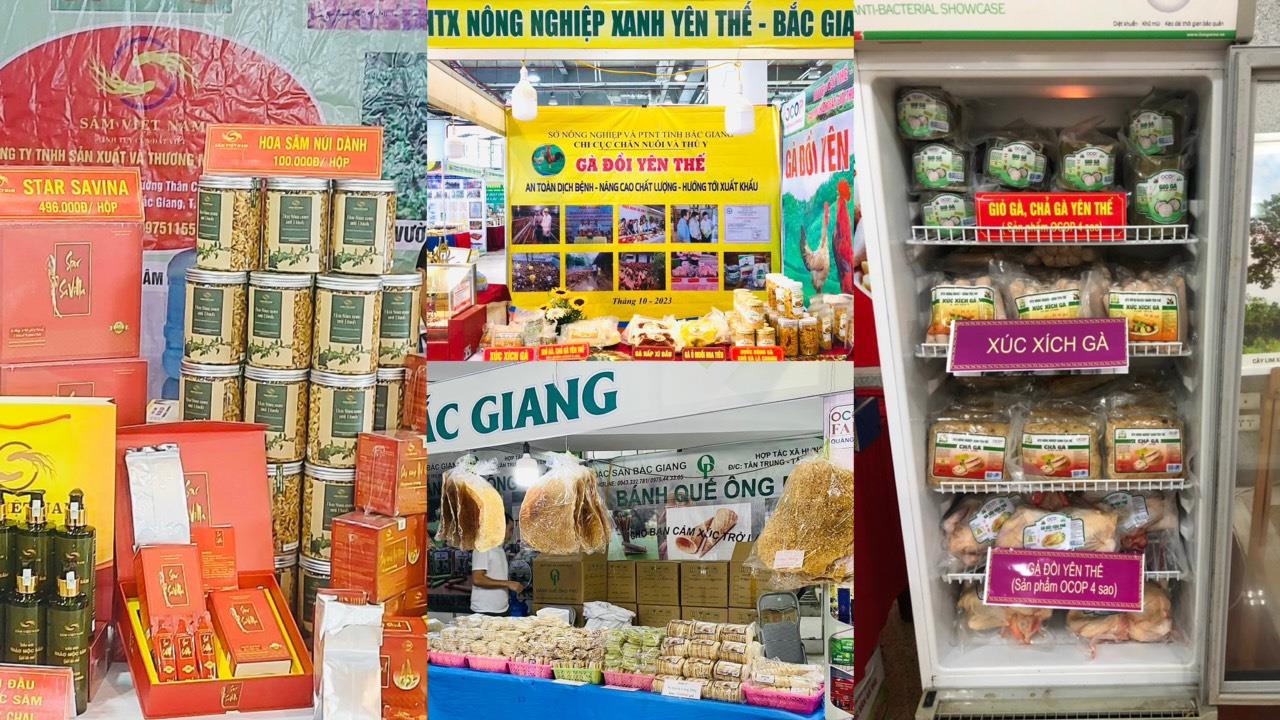 Doanh nghiệp Bắc Giang quảng bá, giới thiệu sản phẩm của tỉnh tại Hội chợ OCOP vùng Đông Bắc – Quảng Ninh 2023