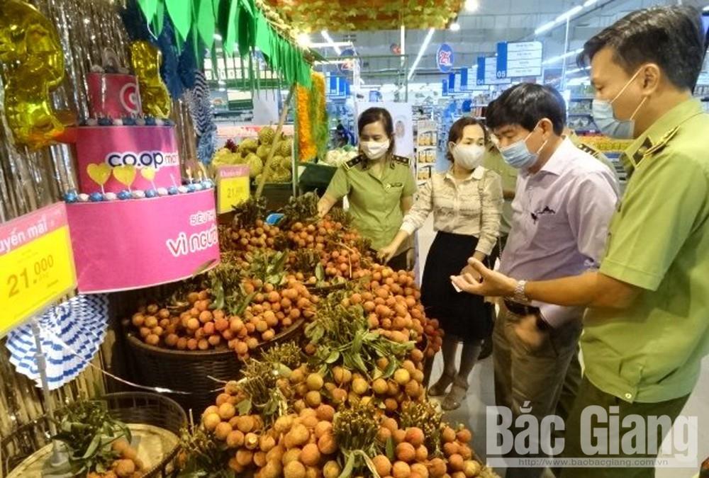 Cục Quản lý thị trường tỉnh Bắc Giang kết nối tiêu thụ 4 nghìn tấn vải thiều