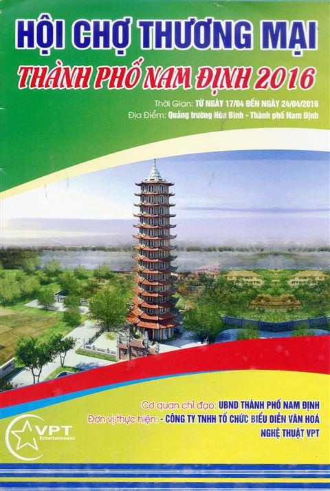 Mời tham gia hôi chợ Công nghiệp - Thương mại khu vực đồng bằng Sông Hồng -Nam Định 2016.